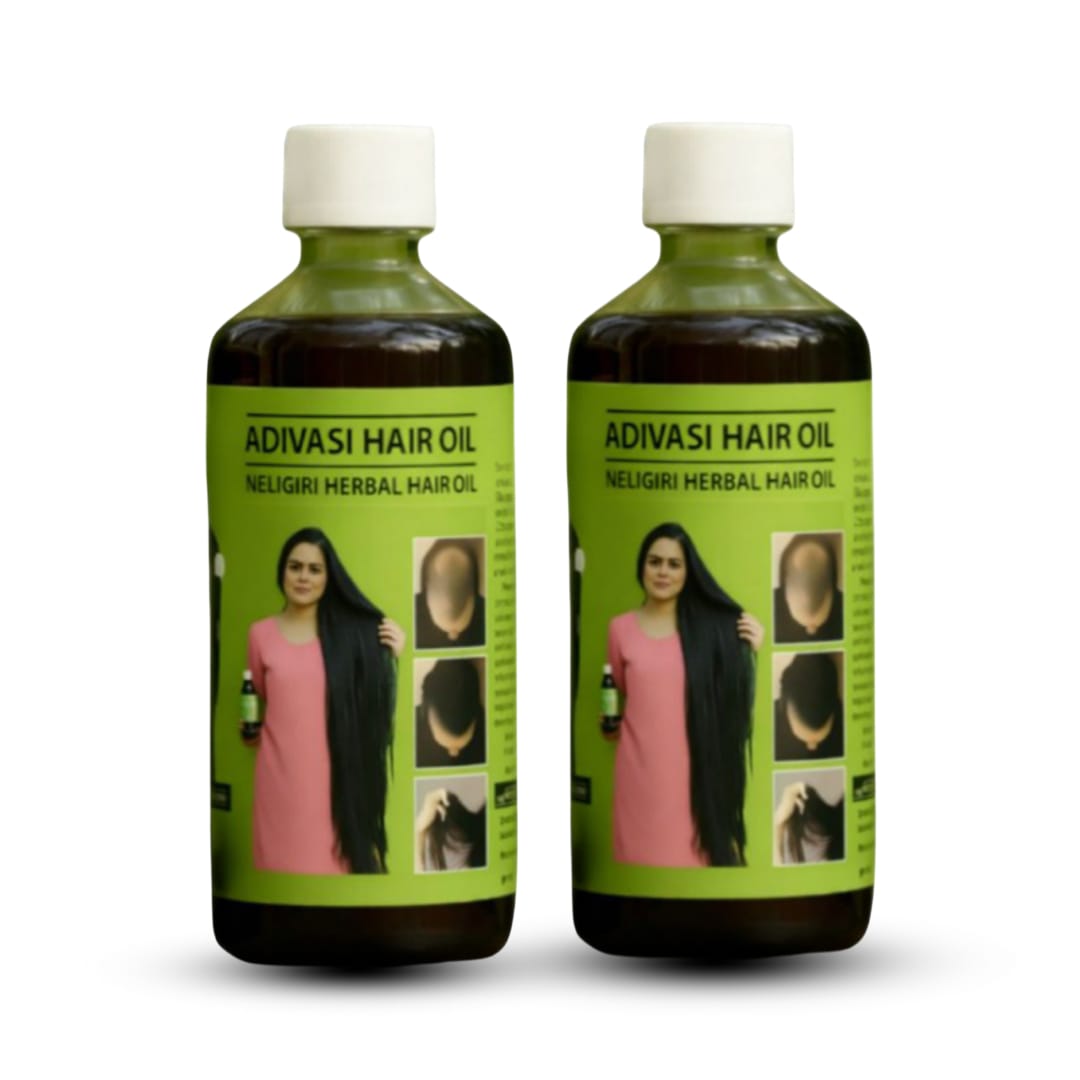 Adivasi Neelgiri Herbal Hair Oil Buy 1 Get 1 Free🎁 4.9⭐⭐⭐⭐⭐ (999+)